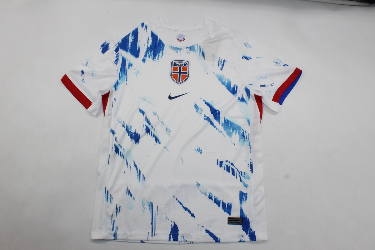 AAA Quality Norway 2024 Away White Soccer Jersey